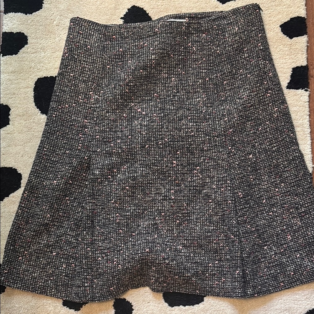 MaxMara brown Tweed A-Line Skirt size 8